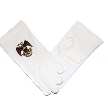 handschoenen Schotse Ritus AASR nederlandse regalia maçonniek Vrijmetselarij Vrijmetselaarswinkel Loge