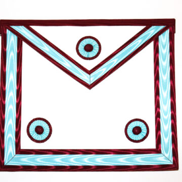 Schootsvel Mark Master Mason Merk Meester Blauwe Graden Dutch nederlandse regalia maçonniek Vrijmetselarij Vrijmetselaarswinkel Loge Benelux steekzak