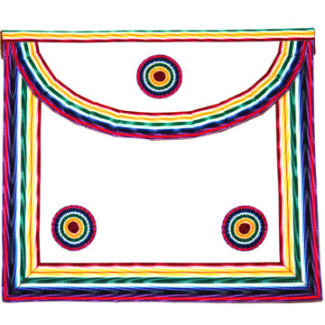 Schootsvel Royal Ark Mariner steekzak Blauwe Graden Dutch nederlandse regalia maçonniek Vrijmetselarij Vrijmetselaarswinkel Loge Benelux