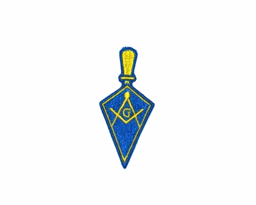 Badge Patch Widows Sons Blauwe Graden nederlandse regalia maçonniek Vrijmetselarij Vrijmetselaarswinkel Loge Benelux troffel