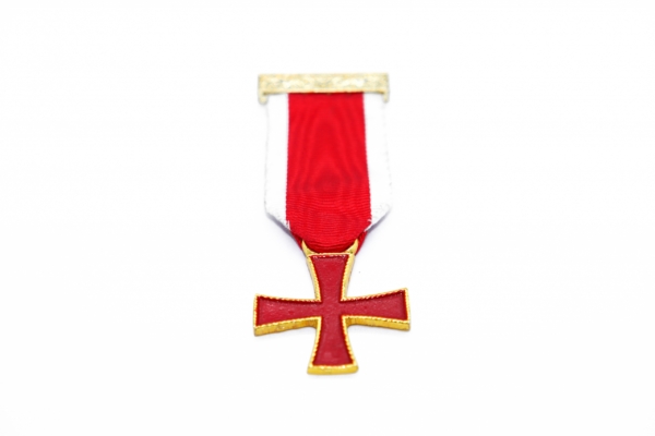 Borstjuweel Ridder Tempeliers Knights Templar nederlandse regalia maçonniek Vrijmetselarij Vrijmetselaarswinkel Loge