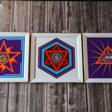 Porseleinen bordenset